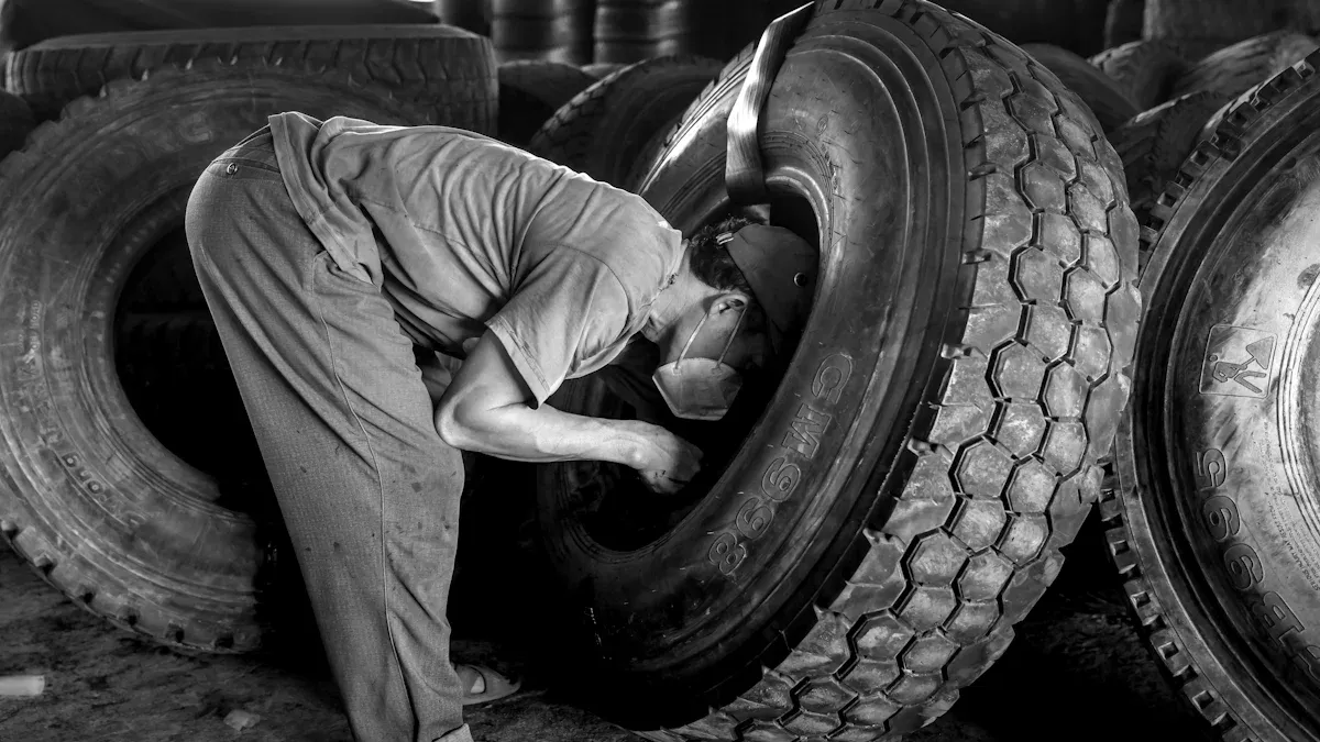 Mastering Truck Tire Maintenance with Automated Tread Scanning