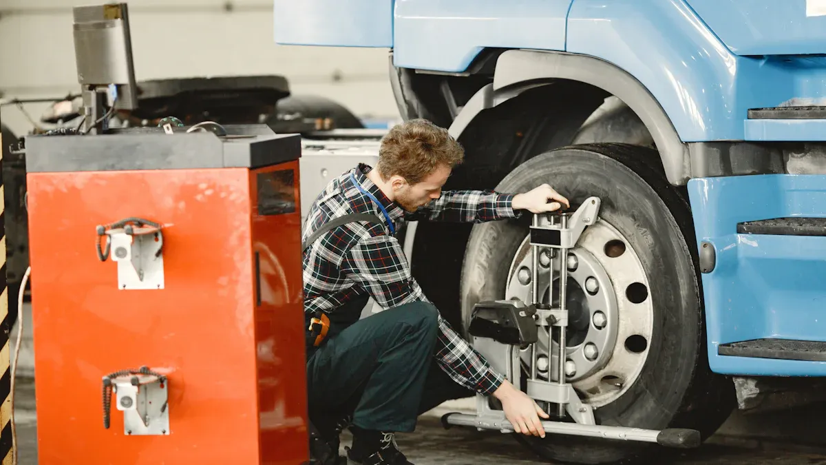 How Heavy-Duty Truck Tire Scanners Work